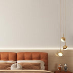 Haimin Fabric Wallpaper Textured Contact Paper White Peel and Stick Faux Linen - Image 6
