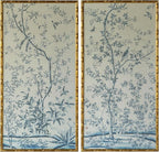 HongFengtang Chinese Rice Paper Print China Flower And Bird Bamboo Frame 54.3 X - Image 2