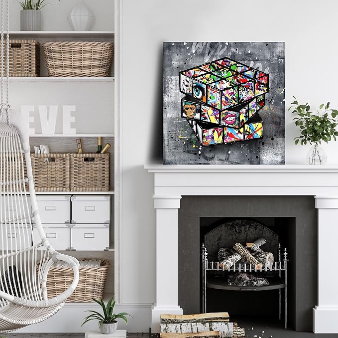SIXTTART Banksy Canvas Wall-Art - Image 2
