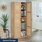 Sauder Miscellaneous Storage Cabinet, Harmony Ash Finish - Image 4