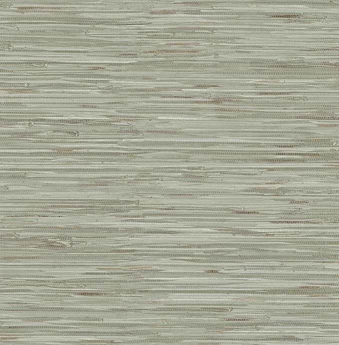 NuWallpaper Green Grassweave Peel and Stick Wallpaper, Textured Removable by NuWallpaper