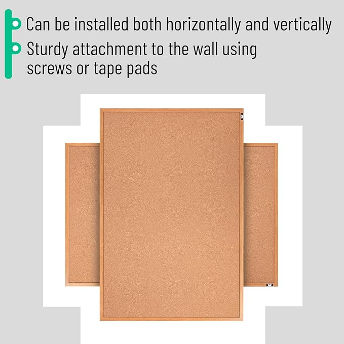 Mr. Pen- Cork Board, Bulletin Board, Cork Bulletin Board, Framed Cork Board - Image 6