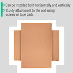 Mr. Pen- Cork Board, Bulletin Board, Cork Bulletin Board, Framed Cork Board - Image 6