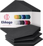 Acoustic Panels 12-Pack Soundproof Wall Panels 12"X10.4"X0.4" Sound Panels High by EkkogoAcousticPanels