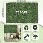 Greenery Grass Wall Boxwood Plant Roll: 80"x120" - Image 2