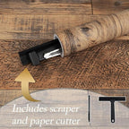 TANONE Wood Contact Paper Kitchen Peel and Stick Wallpaper, Self Adhesive - Image 2
