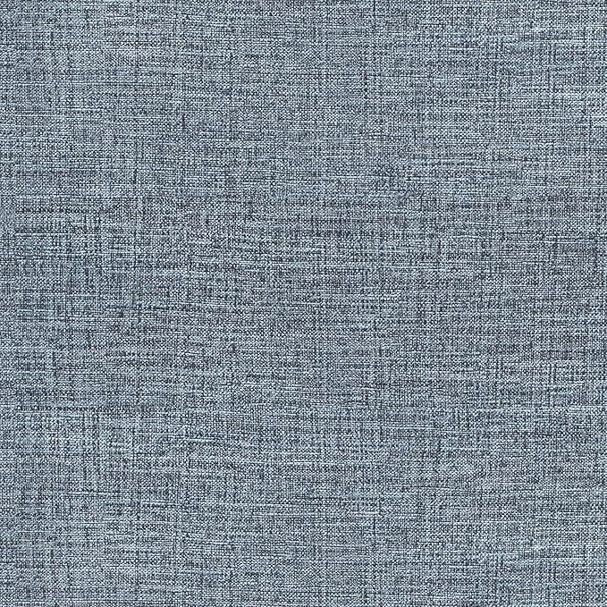 Amiya Grasscloth Wallpaper Blue Peel and Stick Faux Fabric Linen Contact Paper by AMIYApeelandstickwallpaper