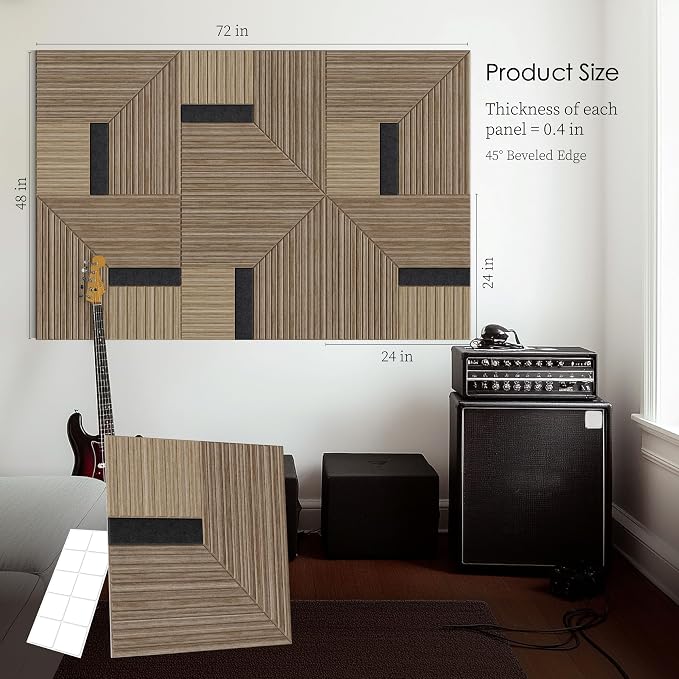 JaneTech Art Acoustic Panels Sound Absorbing Panels, Sound Absorbing Wall Art - Image 2