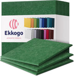 Acoustic Panels 12-Pack Soundproof Wall Panels 12"X12"X0.4" Sound Panels High by EkkogoAcousticPanels