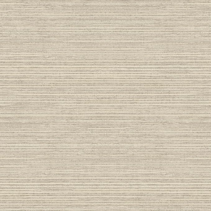 Norwall Imitation Grasscloth Wallpaper in Taupe by Norwall