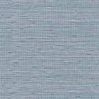 HueBurst Grasscloth Peel and Stick Wallpaper 17.3" x 394" Blue Textured by HueBurst