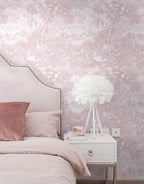 Heroad Peel and Stick Wallpaper Pink and White Vintage Forest Animals Floral - Image 7