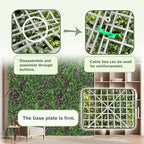 Greenery Grass Wall Boxwood Plant Roll: 80"x120" - Image 4