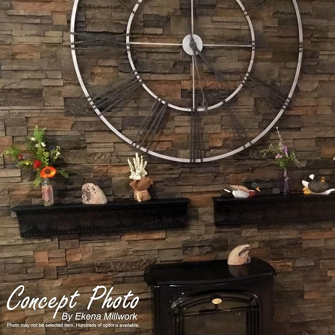 Ekena Millwork 48 5/8"W x 24 3/4"H x 1 1/4"D Cascade Stacked Stone, StoneWall - Image 19