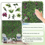 Greenery Grass Wall Boxwood Plant Roll: 80"x120" - Image 3