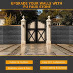 ROOMTEC 1-Pack Faux Stone Wall Covering Panels - Image 9