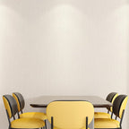 Haimin Fabric Wallpaper Textured Contact Paper White Peel and Stick Faux Linen - Image 3