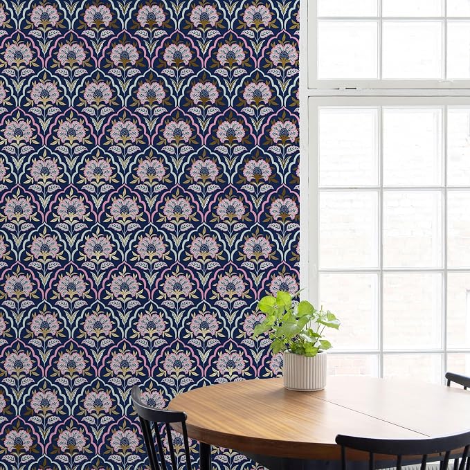 Main Street Peel and Stick Wallpaper Eco-Friendly Sheets 12 Pack, 11 X 16 Inch - Image 4