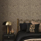 JiffDiff Leopard Print Peel and Stick Wallpaper, Waterproof Removable Self - Image 2