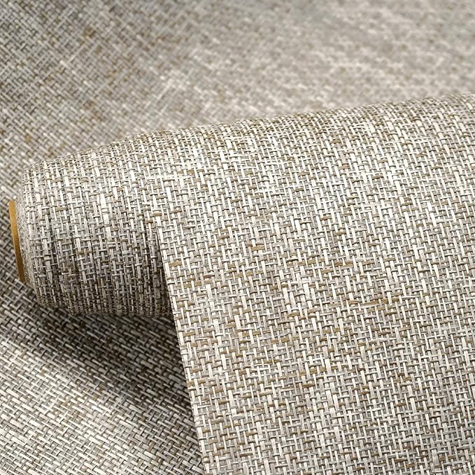 Ansehan Wallcovering W707 Terraces Collection 36" W x 8 Yard L, Natural Paper by Ansehan