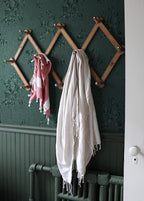 Erfoni 118"x17.7" Dark Green Wallpaper Thicken Floral Embossed Contact Paper - Image 5