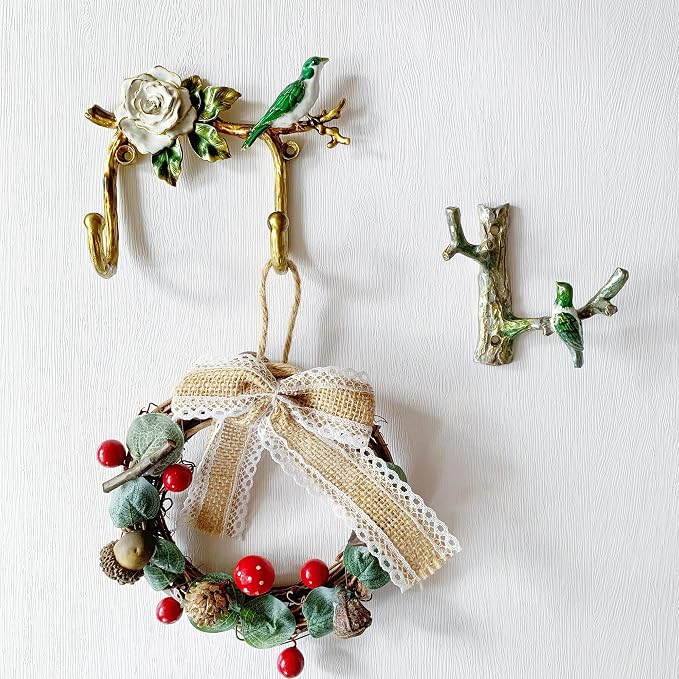 Vintage Bird Shaped Decorative Wall Hook Rack Hanger - Image 5