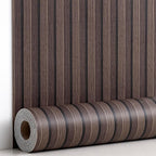 Haimin Wood Grain Slat Wall Panels Peel and Stick Faux Wood Thick Wallpaper by HaiminHomeDecorWallpaper