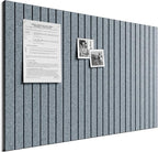 Bumusty Large Cork Board Alternative-36 x 24" Felt Bulletin Board Tiles by BUMUSTY