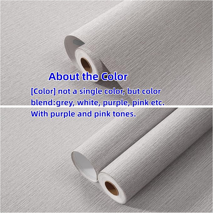 Haimin Grasscloth Wallpaper Peel and Stick 20.9in X 393in Fabric Contact Paper - Image 4