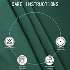 LEMOMO Blackout Curtains 66 x 95 inch/Dark Green Curtains Set of 2 - Image 4