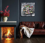 SIXTTART Banksy Canvas Wall-Art - Image 5