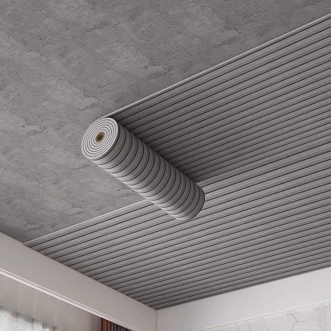 Peel and Stick PVC Slat Wall Panels, Wood Grain Self-Adhesive Soundproof - Image 3