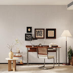 Haimin Fabric Wallpaper Textured Contact Paper Peel and Stick Faux Linen Wall - Image 5