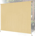 9'W x 8'H Sesame Outdoor Roller Shade by Unknown