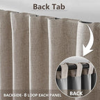 IGEMAEVE Linen Blackout Curtains - Image 6
