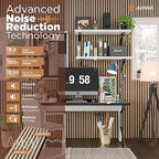 Avana Acoustic Wood Wall Panels – 93.2x11.25 Inch Panels – Fits 94x12 Layout – - Image 5