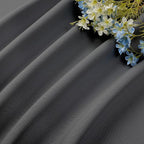 CUCRAF Light Grey Blackout Curtains 84 inch Length 2 Panels Set, Rod Pocket - Image 7