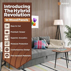 Avana Acoustic Wood Wall Panels – 93.2x11.25 Inch Panels – Fits 94x12 Layout – - Image 2