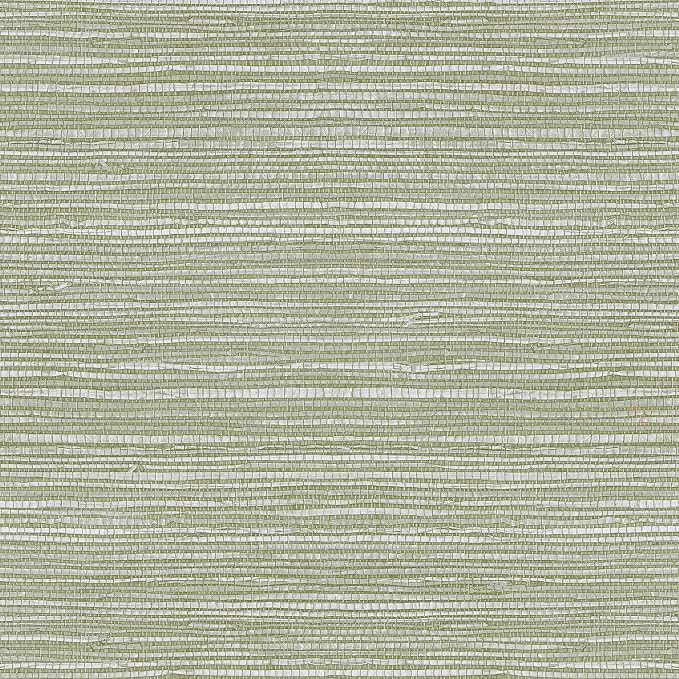 Superfresco Easy Emperor Grasscloth Sage Wallpaper - Image 4