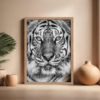Poster Master Vintage Tiger Face Print - Image 5