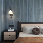 24"x197" Blue Wood Grain Contact Paper - Image 8