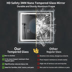 40"x36" LED Bathroom Mirror - Image 7
