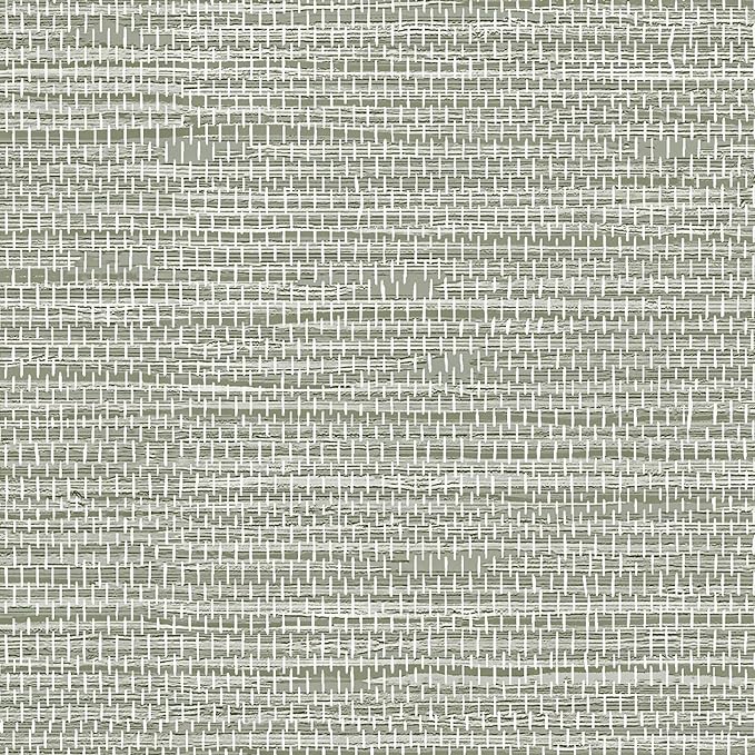 JiffDiff Grasscloth Wallpaper Peel and Stick Cream Grassweave Peel & Stick by wallpaper