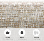 Ansehan Wallcovering W010103 Cosmo Collection 36" W x 8 Yard L, Natural Paper - Image 6