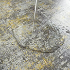 JiffDiff Vintage Metallic Peel and Stick Wallpaper Industrial Metallic Concrete - Image 4