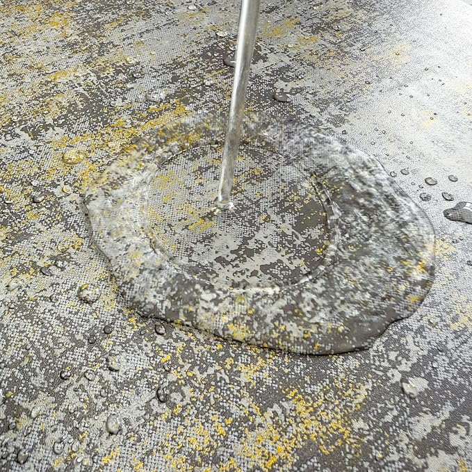 JiffDiff Vintage Metallic Peel and Stick Wallpaper Self Adhesive Industrial - Image 5
