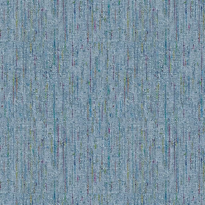 JiffDiff Woven Wallpaper Peel and Stick 17.3" x 120" Colorful Paint Grasscloth by wallpaper