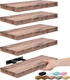 Sorbus Floating Shelves for Wall – 16 Inch Floating Shelf for Kitchen, Living by Sorbus