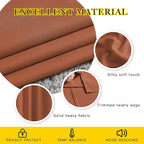 NICETOWN Blackout Burnt Orange Curtain & Drape - Image 4