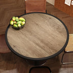 BOMENG Thick Brown Wood Contact Paper Peel and Stick Wallpaper Roll Self - Image 9